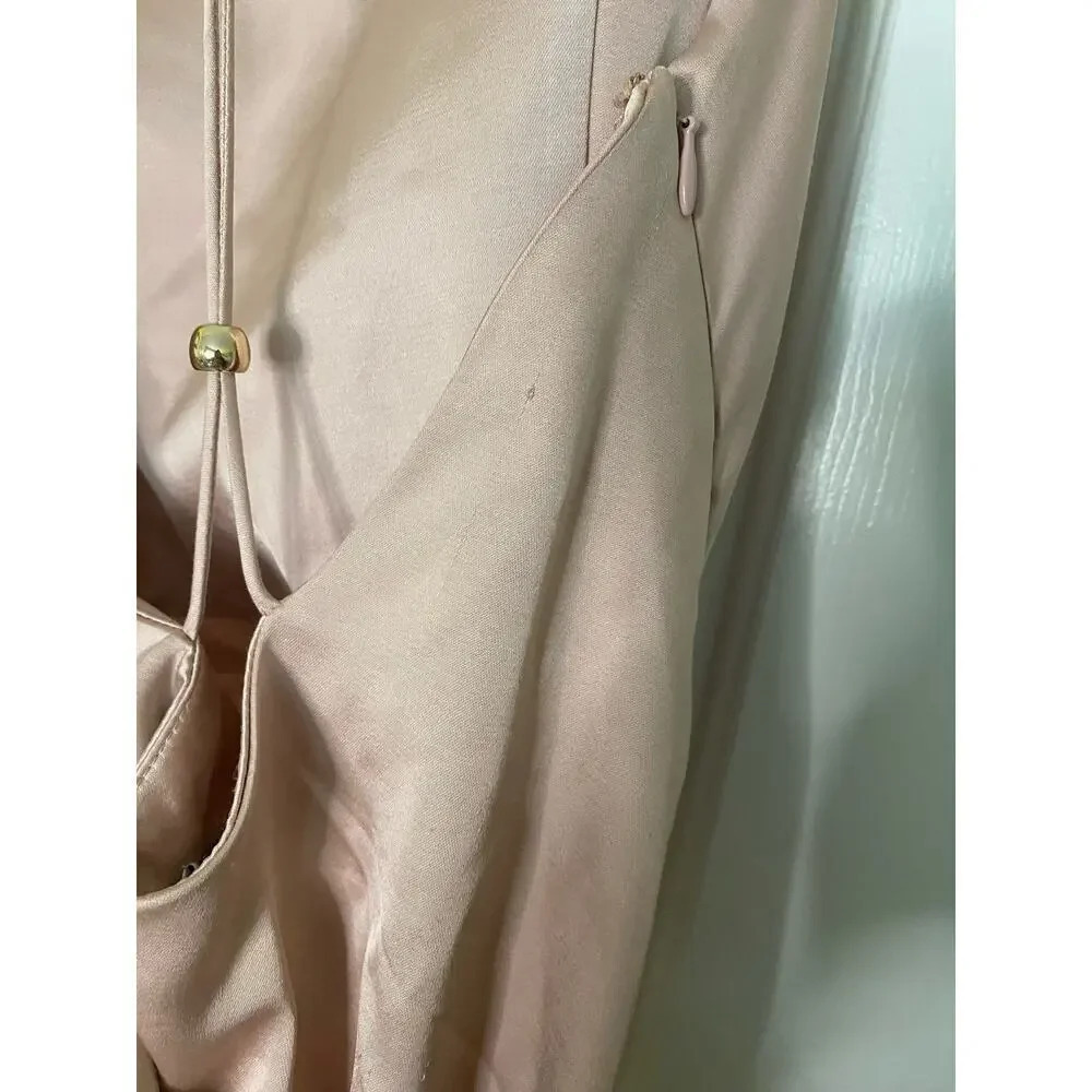 SIGNIFICANT OTHER One Another Asymmetric Hem Cocktail Midi Dress Size 6 - Picture 13 of 16